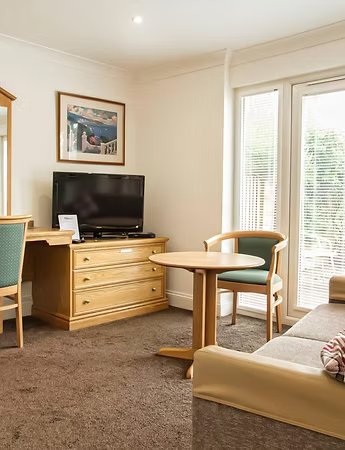 Luxury guest rooms